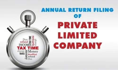 Annual compliance of Privet limited company