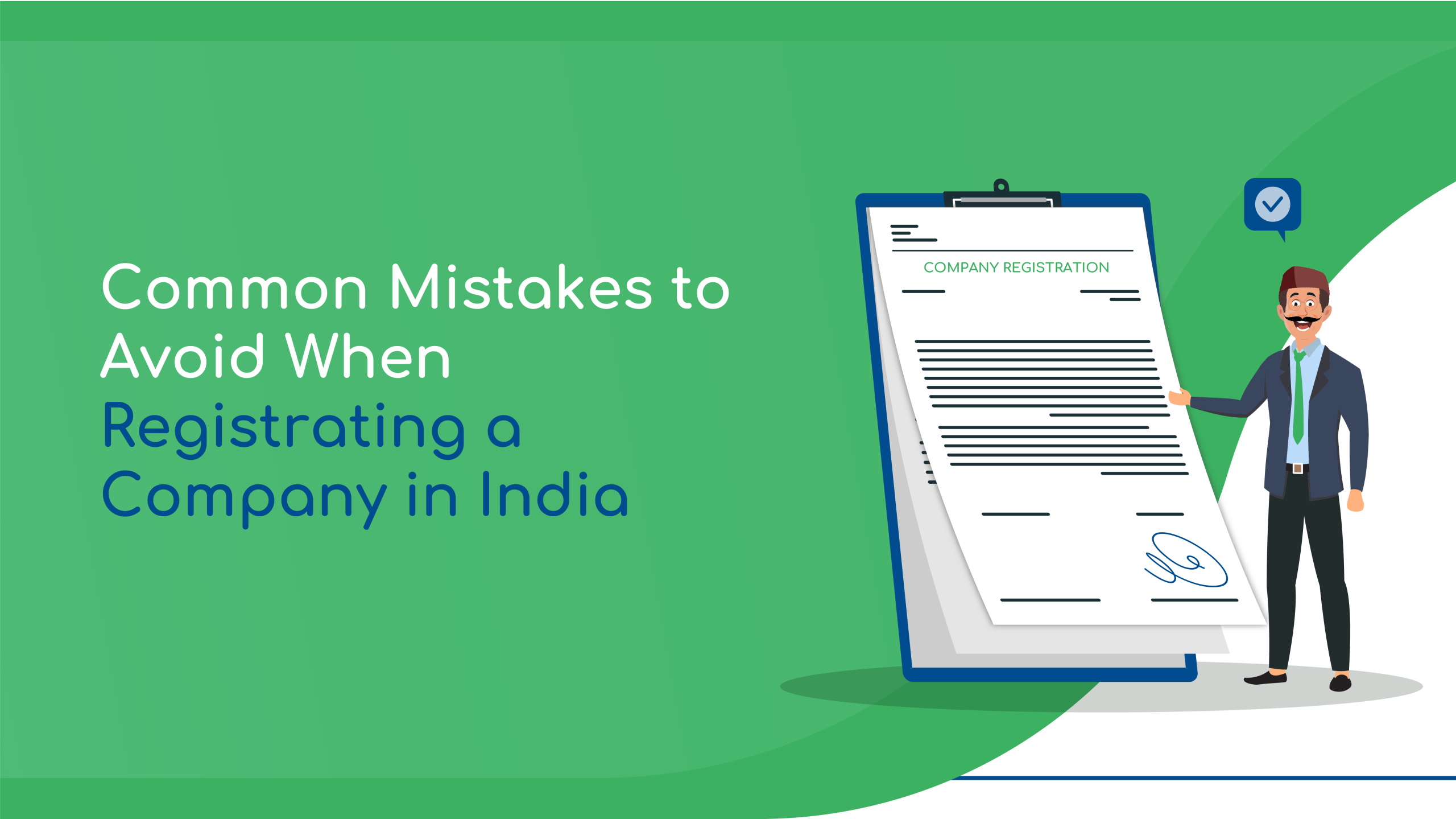 Common Mistake to avoid company registration